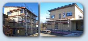 Massivholzhaus - Partnerzimmerei J�rgen Reinwald, Pfofeld